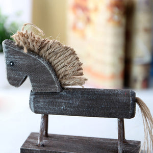 Handmade Wood Horse